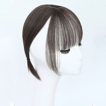 Load image into Gallery viewer, Air Bangs Wig Piece Invisible High-temperature Silk Bangs Patch Wig for Girls with No Marks on The Top of The Head Hair Repair Wig

