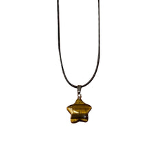 Load image into Gallery viewer, Natural Stone Hexagon Pendant Necklace Crystal Rose Quartz Opal Star for Women Fluorite Lapis Bullet Pendulum Trend Jewelry Gift
