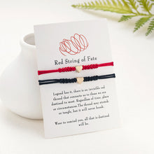 Load image into Gallery viewer, 2Pcs/Set 7 Knots Red String Bracelet for Women Men Lucky Amulet Handmade Rope Bracelets Friendship Couple Wristband Jewelry Gift
