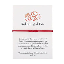 Load image into Gallery viewer, 2Pcs/Set 7 Knots Red String Bracelet for Women Men Lucky Amulet Handmade Rope Bracelets Friendship Couple Wristband Jewelry Gift
