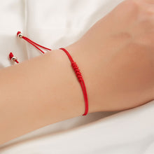 Load image into Gallery viewer, 2Pcs/Set 7 Knots Red String Bracelet for Women Men Lucky Amulet Handmade Rope Bracelets Friendship Couple Wristband Jewelry Gift
