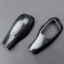 Load image into Gallery viewer, 2Pcs/Set Car Carbon Fiber Gear Shift Knob Cover Trim Styling Accessories For BMW X5 X6 E70 E71 08-17
