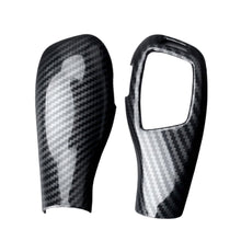 Load image into Gallery viewer, 2Pcs/Set Car Carbon Fiber Gear Shift Knob Cover Trim Styling Accessories For BMW X5 X6 E70 E71 08-17
