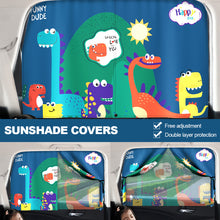 Load image into Gallery viewer, Car Window Shades Mosquito Net Sun Cover 2 Layers Telescopic Magnetic Sunshade UV Protection Block Mesh Curtain
