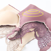 Load image into Gallery viewer, Butterfly Lace Women's Brassiere Back Sexy Gathering Comfortable Vest-style Bra With Adjustable Straps And Chest Pads

