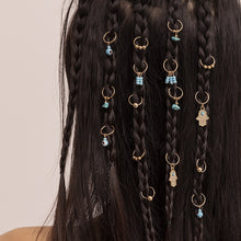 Load image into Gallery viewer, Dreadlock Hair Rings Adjustable Cuffs Clip Hair Braids Dirty Braids Bead Hairpin hair accessories Headwear for women Girls

