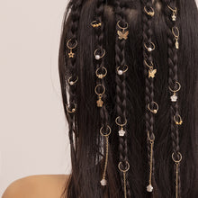 Load image into Gallery viewer, Dreadlock Hair Rings Adjustable Cuffs Clip Hair Braids Dirty Braids Bead Hairpin hair accessories Headwear for women Girls
