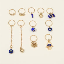Load image into Gallery viewer, Dreadlock Hair Rings Adjustable Cuffs Clip Hair Braids Dirty Braids Bead Hairpin hair accessories Headwear for women Girls
