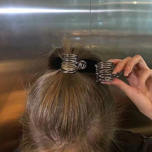 Load image into Gallery viewer, Fashion Gold Color Hollow Geometric Hair Clips Metal Hair Claw Cross Hairclip Headband Hairpin Hair Crab Women Hair Accessories
