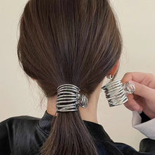 Load image into Gallery viewer, Fashion Gold Color Hollow Geometric Hair Clips Metal Hair Claw Cross Hairclip Headband Hairpin Hair Crab Women Hair Accessories
