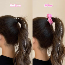 Load image into Gallery viewer, High Ponytail Rubber Bands Hair Band Elastic Head Rope For Women Korean Scrunchies Hair Tie Knotted Hair Ropes Hair Accessories
