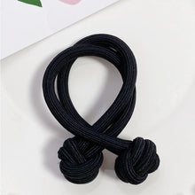 Load image into Gallery viewer, High Ponytail Rubber Bands Hair Band Elastic Head Rope For Women Korean Scrunchies Hair Tie Knotted Hair Ropes Hair Accessories
