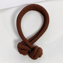 Load image into Gallery viewer, High Ponytail Rubber Bands Hair Band Elastic Head Rope For Women Korean Scrunchies Hair Tie Knotted Hair Ropes Hair Accessories
