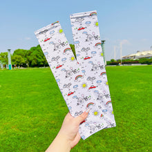 Load image into Gallery viewer, Summer Children's Sunscreen Sleeves Cute Cartoon Animal Outdoor Sunscreen Breathable Ice Silk Sleeves Arm Sleeves

