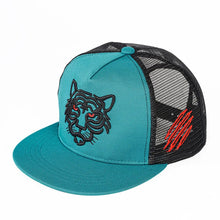 Load image into Gallery viewer, Cotton Black Tiger Embroidery Baseball Cap Men Women snapback Hats Summer Leisure Trucker Caps Unisex Hip Hop Hats Gorras
