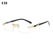 Load image into Gallery viewer, Rimless Sunglasses Rectangle Fashion Popular Women Men Shades Small Square Sun Glasses For Female Male Summer Traveling Oculos

