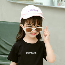 Load image into Gallery viewer, Children Cute Vintage Frosted Rectangle UV400 Sunglasses Outdoor Girls Boys Sweet Sunglasses Protection Classic Kids Sunglasses
