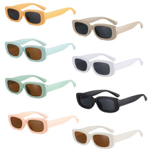 Load image into Gallery viewer, Children Cute Vintage Frosted Rectangle UV400 Sunglasses Outdoor Girls Boys Sweet Sunglasses Protection Classic Kids Sunglasses

