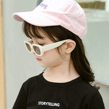 Load image into Gallery viewer, Children Cute Vintage Frosted Rectangle UV400 Sunglasses Outdoor Girls Boys Sweet Sunglasses Protection Classic Kids Sunglasses
