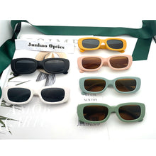 Load image into Gallery viewer, Children Cute Vintage Frosted Rectangle UV400 Sunglasses Outdoor Girls Boys Sweet Sunglasses Protection Classic Kids Sunglasses
