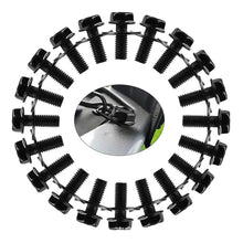 Load image into Gallery viewer, 10Pcs Car Body Bolts &amp; U Type Clips M6 6mm Engine Cover Undertray Splash Shield Guard Bumper Fender Liner Retainer Fastener Rivet Screws

