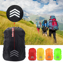 Load image into Gallery viewer, Outdoor Reflective Backpack Rain Cover Cycling Hiking Climbing Bag Cover Waterproof Rain Cover For Backpack 18-45L
