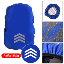 Load image into Gallery viewer, Outdoor Reflective Backpack Rain Cover Cycling Hiking Climbing Bag Cover Waterproof Rain Cover For Backpack 18-45L
