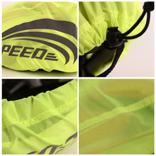 Load image into Gallery viewer, Universal Bicycle Helmet Waterproof Cover with Reflective Strip Cycling Helmet Rain Cover Outdoor MTB Road Oxford Cloth Protection Cover
