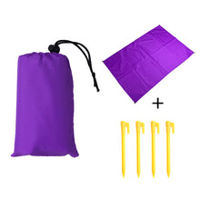 Load image into Gallery viewer, Mini Pocket Lightweight Picnic Blanket Outdoor Pocket Blanket Foldable Compact Mat Portable Picnic Mat Waterproof Beach Pad
