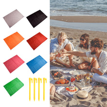 Load image into Gallery viewer, Mini Pocket Lightweight Picnic Blanket Outdoor Pocket Blanket Foldable Compact Mat Portable Picnic Mat Waterproof Beach Pad
