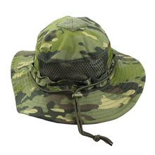 Load image into Gallery viewer, Camouflage Enthusiasts Square Pocket Camo Bonnie Cap US Bucket Benny Hats Multicam Fishing Outdoor Hiking Sun Caps
