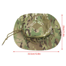 Load image into Gallery viewer, Camouflage Enthusiasts Square Pocket Camo Bonnie Cap US Bucket Benny Hats Multicam Fishing Outdoor Hiking Sun Caps
