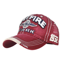 Load image into Gallery viewer, Retro Letter Men Women Embroidery Baseball Caps Spring Summer Cotton Adjustable Casual Hat Outdoor Hip Hop Streetwear Sun Hats
