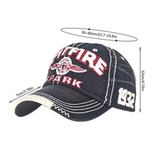 Load image into Gallery viewer, Retro Letter Men Women Embroidery Baseball Caps Spring Summer Cotton Adjustable Casual Hat Outdoor Hip Hop Streetwear Sun Hats
