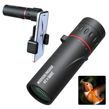 Load image into Gallery viewer, 2000x24 HD Outdoor Monocular Telescope Mini Portable Mobile Phone Telescope with Holder Camping Hunting Bird Watching Telescopes
