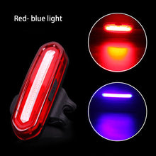 Load image into Gallery viewer, Bicycle Tail Light LED Bike Front Rear Light Waterproof USB Rechargeable Mountain Bike Riding Cycling Tail Lamp Bicycle Light
