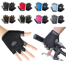 Load image into Gallery viewer, 1Pair Non-slip Half-finger Unisex Cycling Gloves Breathable Fingerless Sport Gloves Bicycle Gloves Tactical Gloves Cycling Equipment
