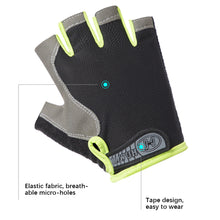 Load image into Gallery viewer, 1Pair Non-slip Half-finger Unisex Cycling Gloves Breathable Fingerless Sport Gloves Bicycle Gloves Tactical Gloves Cycling Equipment

