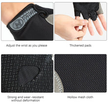 Load image into Gallery viewer, 1Pair Non-slip Half-finger Unisex Cycling Gloves Breathable Fingerless Sport Gloves Bicycle Gloves Tactical Gloves Cycling Equipment
