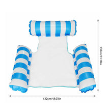 Load image into Gallery viewer, Summer Inflatable Floating Water Hammock Recliner Swimming Mattress Sea Swimming Ring Pool Party Toy LoungePVC For Swimming
