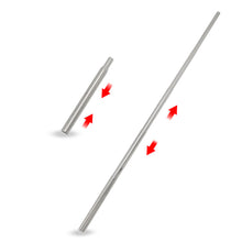 Load image into Gallery viewer, Mini Portable Camping Cooking Blowing Fire Stick Outdoor Stainless Steel Blow Fire Tube Mouth Blowpipe Telescopic Fire Blower

