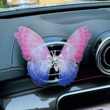 Load image into Gallery viewer, Car Air Outlet Perfume Clip Creative Dynamic Butterfly Auto Car Perfume Diffuser Accessories Air Freshener Car Ornament
