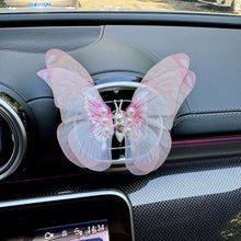 Load image into Gallery viewer, Car Air Outlet Perfume Clip Creative Dynamic Butterfly Auto Car Perfume Diffuser Accessories Air Freshener Car Ornament
