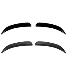 Load image into Gallery viewer, 2Pcs Car Rear Spoiler Extension Lip Fins Spoiler Carbon Fiber Black Color Auto Part Styling for Ford Focus ST Line Hatchback 2019-2023
