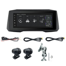 Load image into Gallery viewer, 7" Motorcycle GPS Navigation Wireless Apple Carplay Android Auto Motorcycle BT IP67 Waterproof Touch Screen Display
