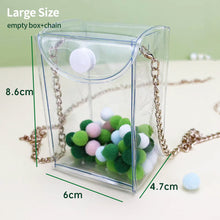 Load image into Gallery viewer, Transparent Outdoor Bag with Keychain Mystery Doll Display Storage Bags Dust-Proof Organizer Pouches Classic Doll Storage Bags
