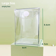 Load image into Gallery viewer, Transparent Outdoor Bag with Keychain Mystery Doll Display Storage Bags Dust-Proof Organizer Pouches Classic Doll Storage Bags
