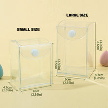 Load image into Gallery viewer, Transparent Outdoor Bag with Keychain Mystery Doll Display Storage Bags Dust-Proof Organizer Pouches Classic Doll Storage Bags
