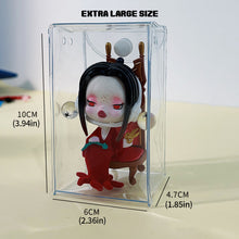 Load image into Gallery viewer, Transparent Outdoor Bag with Keychain Mystery Doll Display Storage Bags Dust-Proof Organizer Pouches Classic Doll Storage Bags
