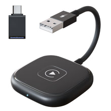 Load image into Gallery viewer, Car Adapter Apple CarPlay Wired To Wireless Adapter Mini Box Dongle For lPhone Benz Audi Mazda Kia Toyota VW Nissan Subaru Plug And Play
